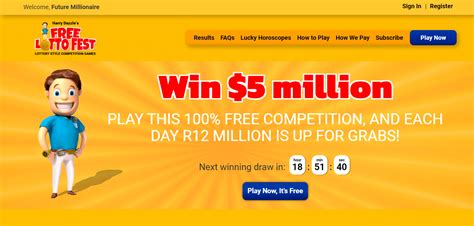 freelottofest|real free lottery.
